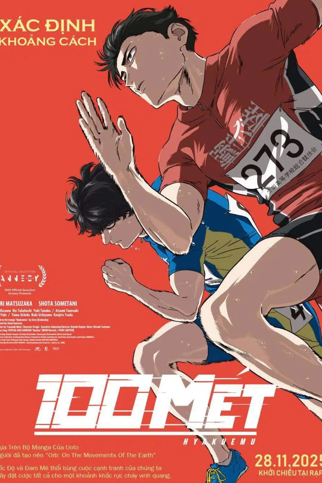100 MÉT (100 METERS) [2025]